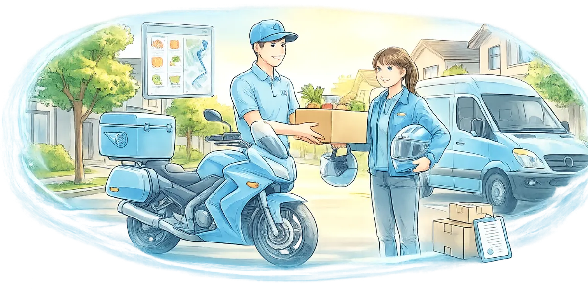 バイク便